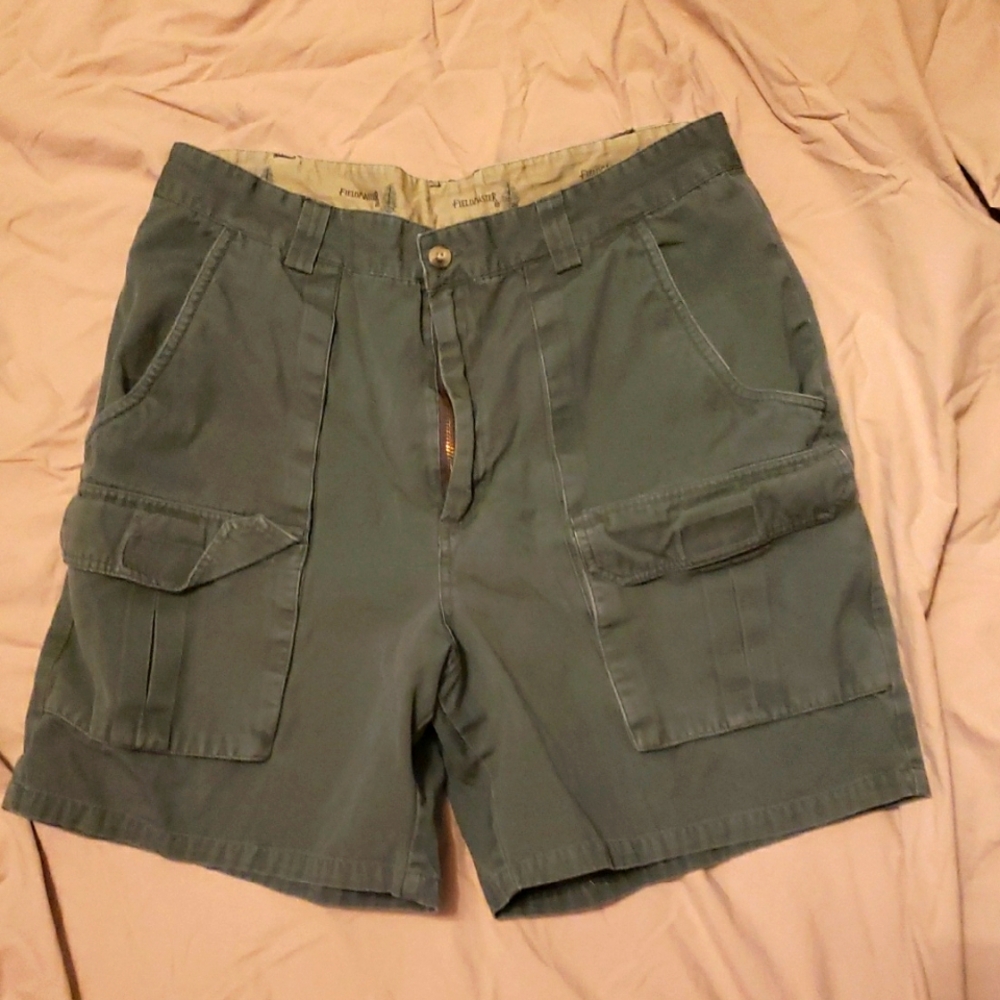 Fieldmaster Dark Green Cargo Mens Shorts 36
